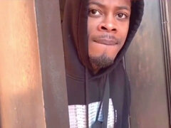 Leie, Grosser schwanz, Schwarz, Blasen, Schwarz, Sporthalle, Selbstgemacht, Jungendliche (18+)