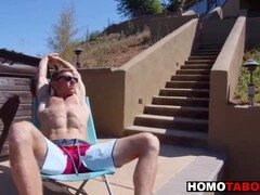 Røv, Røvslikning, Bror, Homoseksuel, Slikning, Onani