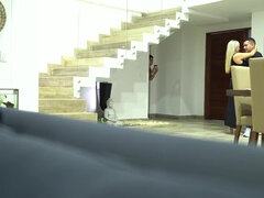 Leie, Blasen, Spermaladung, Hardcore, Selbstgemacht, Latina