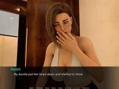 Mind-blowing aunt gives a naughty handjob