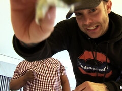 Tyłek, Duże cycki, Czarny, Obciąganie, Głebokie gardło, Hardcore, Wielorasowy, Mamuśka