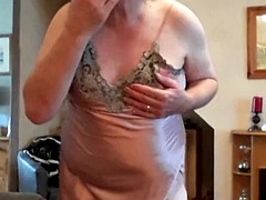 Getting my pussy pounded wearing my new nightie