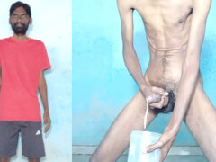 Amatör, Stor kuk, Avsugning, Sperma shot, Handjobb, Hemmagjord, Indisk, Onani