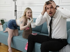 18 años, Culo grande, Verga grande, Rubia, Mamada, Estilo perrito, Adolescente, Tetas