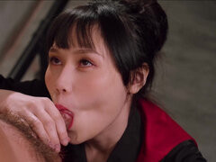 Velike joške, Fafanje, Kitajka, Zunanji izliv, Doggystyle, Hd, Naravni, Muco