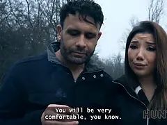 Cocu, Petite amie, Hd, Seins naturels, Pov, Rasée