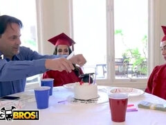 Step Siblings Jynx Maze & Juan El Caballo Loco Fuck in Graduation Robes - Big Ass Teen Anal