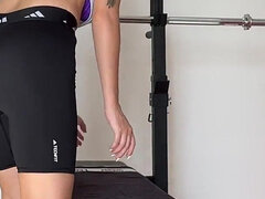 After Pregnancy I Decided to Get a Personal Trainer to Train He Fucked Me on the Bench