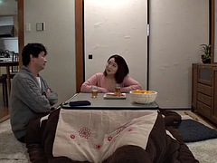 Hot milf under the table