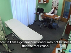 Raunchy Black Haired Milf Cheats On Hubby With Doctor