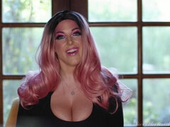 Tetas grandes, Besar, Lesbiana, Fumando