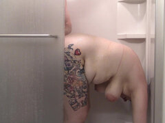 Chubby Housewife Gets Pounded in the Shower