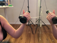 Bbw, Brunetka, Dildo, Nemecké, Homemade, Milf  mčbp, Sólo, Tetovanie