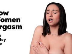 Tette grandi, Brunetta, Femmina, Toccando, Masturbazione, Tette naturali, Figa, Succhiando