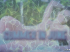 Pompino, Tettona, Gola profonda, Latina, All'aperto, Piscina   biliardo, Figa, Rasata