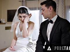 PURE TABOO Cunning Best Man Seduces Sad Bride Valentina Nappi Into Cheating For Sinful Rough Anal: Porn