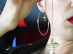 Amateur, Femme dominatrice, Maîtresse, Cheveux courts, Solo, Nénés