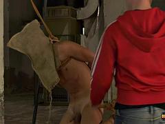 His Screams Echo Around The Warehouse - Ariel Black  Ashton Bradley