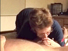 Amerikanisch, Blasen, Sperma im mund, Selbstgemacht, Ablutschen