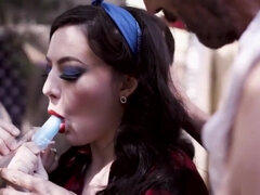 Innocent teen 18+ from the city fucked by southern rednecks