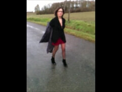 아마추어, 모음집, 공개동영상, 밀프, 자연의 가슴, 야외의, 스커트, 스타킹