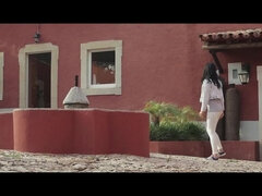 Blondine, Paar, Fingern, Jeans, Küssen, Masturbation, Höschen, Muschi