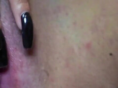 Morena, Hembra, Latina, Masturbación, Desnudo, Tatuaje