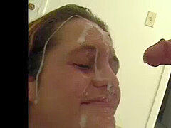 Jizz flow, facial cumshot, amateurs