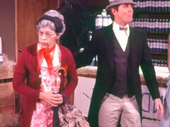 Stor pik, Samling, Langt ned i halsen, Behåret, Hårdt, Hd, Vintage