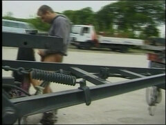 Fantastic MILF Fucked by Trucker in Who Cums on Her Small Tits