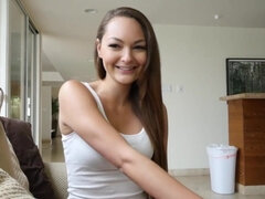 Grosser schwanz, Bruder, Braunhaarige, Hd, Pov, Rasiert, Schlucken, Jungendliche (18+)