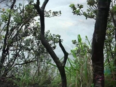 Любители, На природе, От первого лица, Киски, Бритые, Курящие, Сквиртинг, Подглядывание