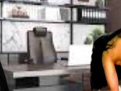 素人, デカ尻, フェラチオ, 手コキする, ヌード, オフィス, オマンコ