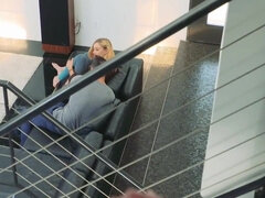 彼氏, 着衣女と全裸男, チン, ハードコア, 淫乱熟女, 母, 三人, オッパイの