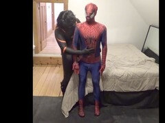 Homoseksuel, Handsker, Stor pik, Latex, Maske