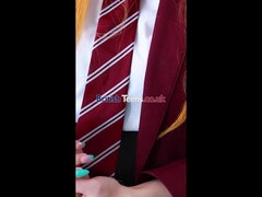 18, 素人, イギリス人, ゲーム, 入門, ハメ撮り, いじめ, ユニフォーム