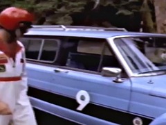 Retro Backdoor Bandits Fuck Naked Outdoors And Spray A Big Load