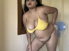 Amateur, Belle grosse femme bgf, Éjaculation interne, Doigter, Indienne, Mère que j'aimerais baiser, Seins naturels