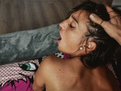 Amatoriale, Anale, Culo, Pompino, Brunetta, Da dietro, Toccando, Ragazza