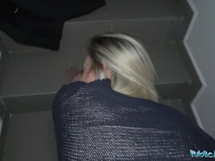 Leie, Arsch, Blondine, Blasen, Schwanz, Hd, Im freien, Realität