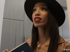 Nana, Grosse bite, Sucer une bite, Noir ébène, Chatte, Adolescente, Nénés