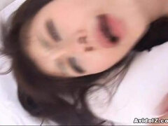 Passionate hardcore scene with delicious Asian babe Haruna Ayase getting pumped hard