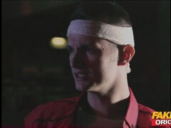 ブロンド, フェラチオ, イギリス人, グループ, ハードコア, 熟年, 淫乱熟女, 三人