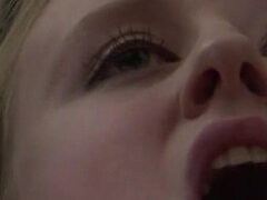 Blonde Chick Satin Sparks Sprayed on Face from Luke Hardy