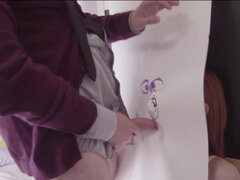 Anal, Cul, Cul à la bouche, Collège université, Gorge profonde, Mamelons, Rousse roux, Fessée