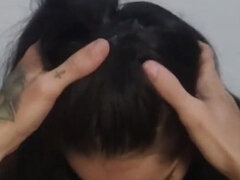 18, 素人, デカチン, フェラチオ, 茶髪の, カワイイ, 顔射, ハメ撮り