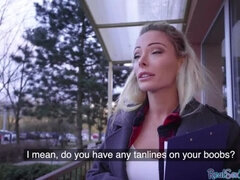 Pretty eurobabe gets paid to reverse ride after POV blowjob