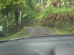 You get a little frisky on the side of the road