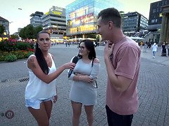 Hot brunette Holly Banks picked up for a one night stand