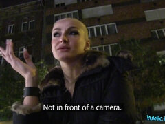 Public Agent - Bootie Nailing Blond Hair Babe Babe In A Public Stairwell 1